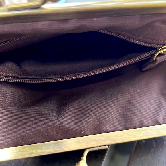 Vintage Flower Ann Taylor Loft Clutch - Picture 7 of 10